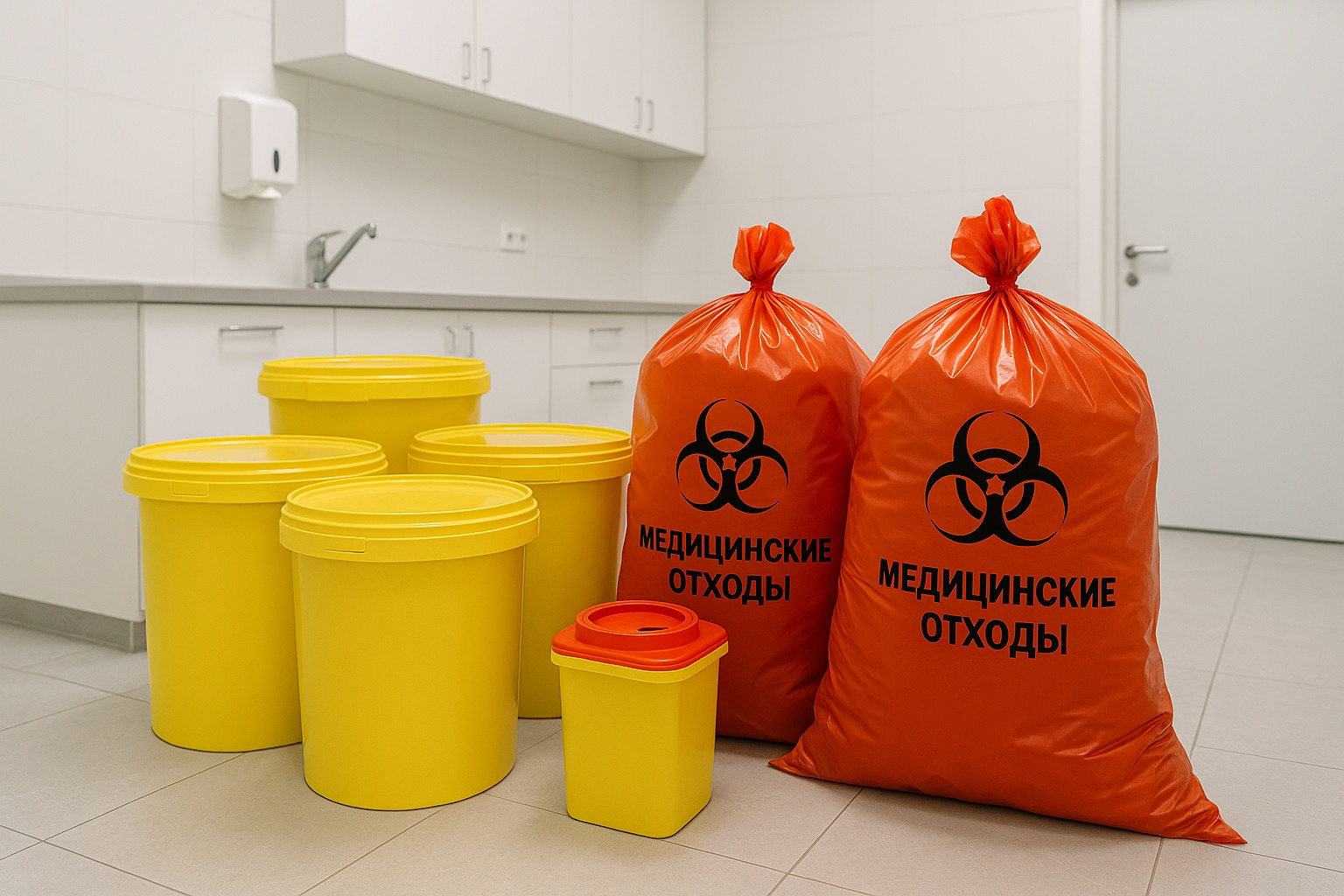 Утилизация медицинских и биологических отходов в Вятских Поляне – вывоз, сбор, лицензия, цены от 12 руб. – ПроМусор
