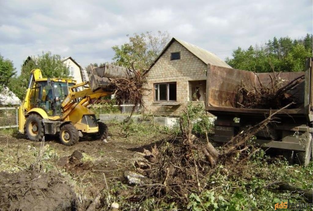 Уборка участков от мусора любой сложности в Вятских Поляне в октябре