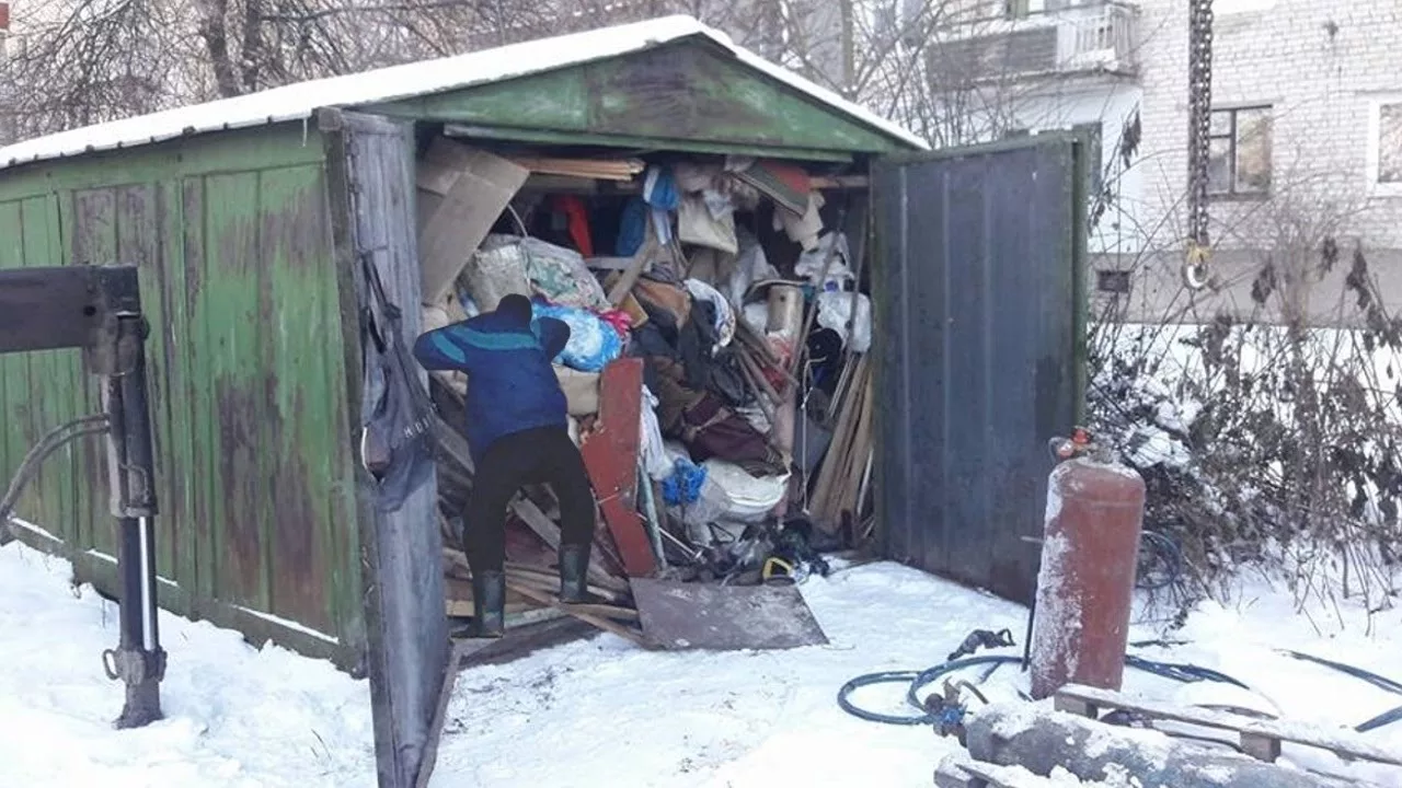 Вывоз мусора из гаража с гарантией чистоты в Вятских Поляне в октябре